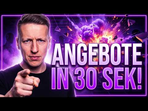 Claude Code erstellt Angebote vom Handy. In 30 Sekunden.