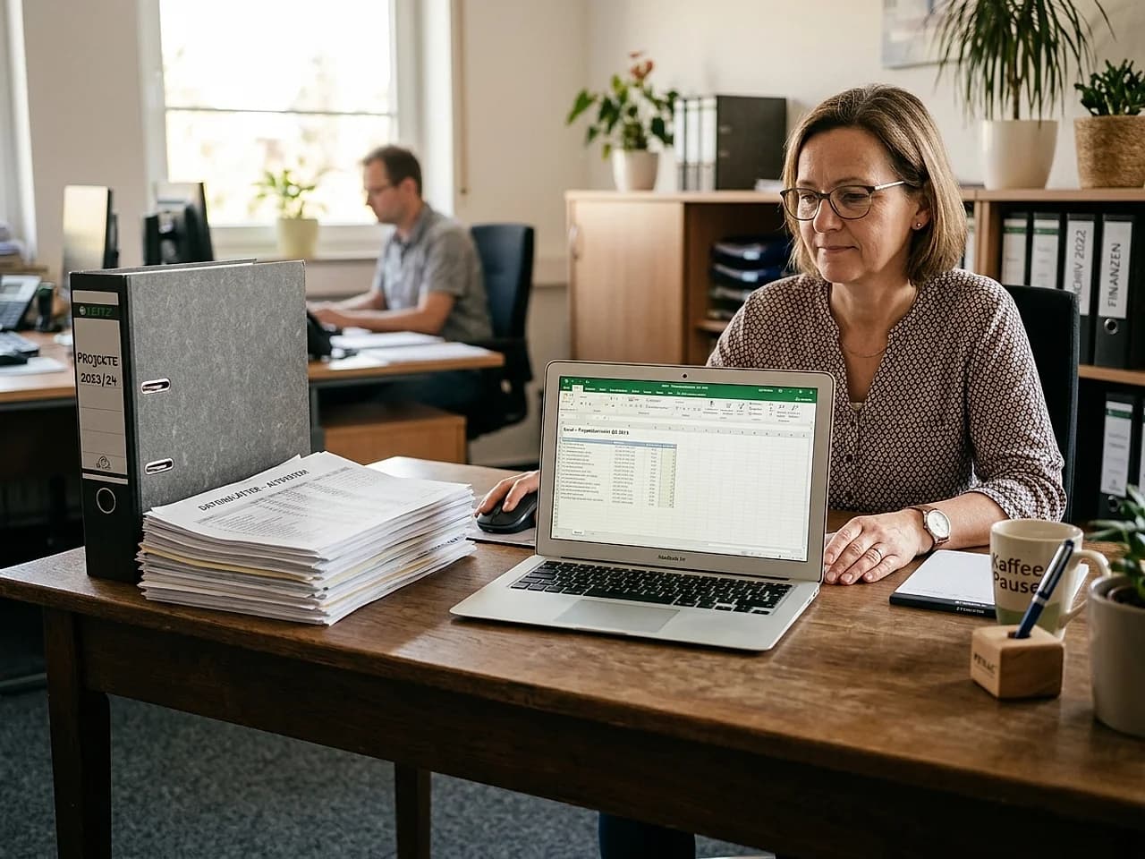 Excel und Zettel verschwinden