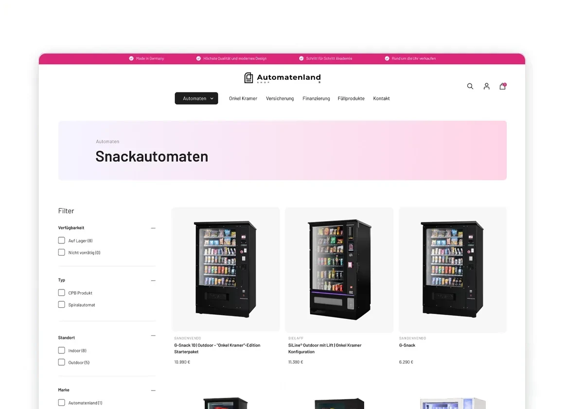 Ansicht 5 aus dem Onlineshop von Automatenland