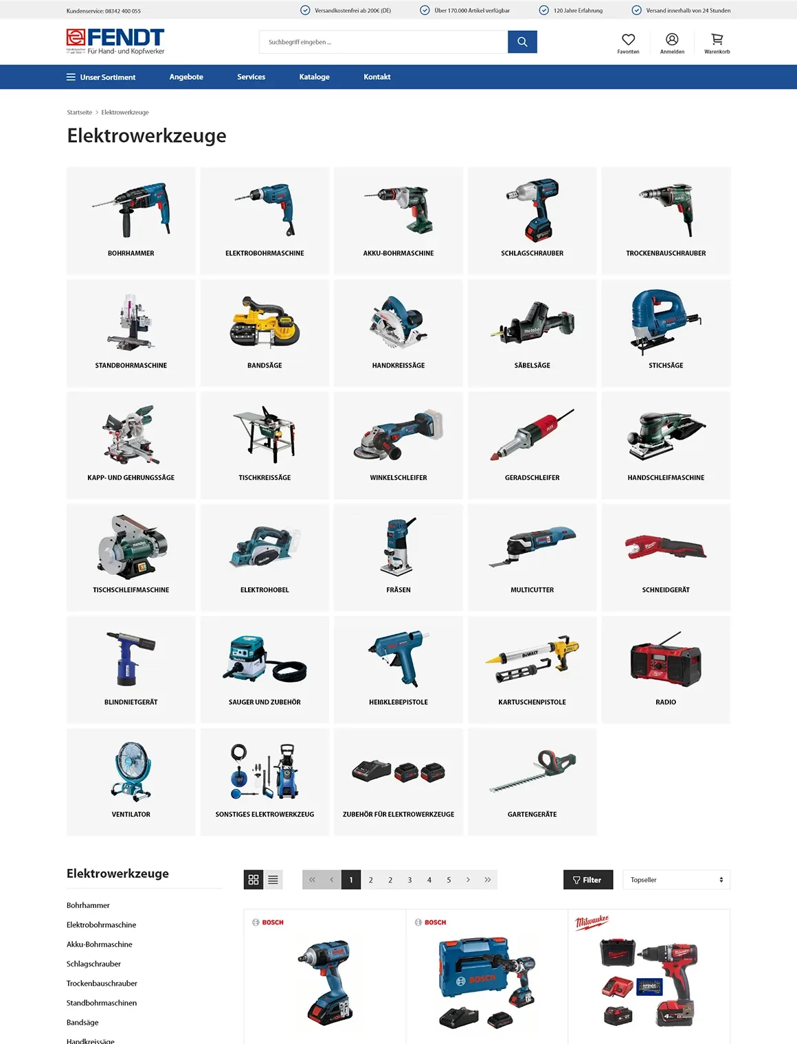 Ansicht 2 aus dem Onlineshop von Fendt Eisen-Shop