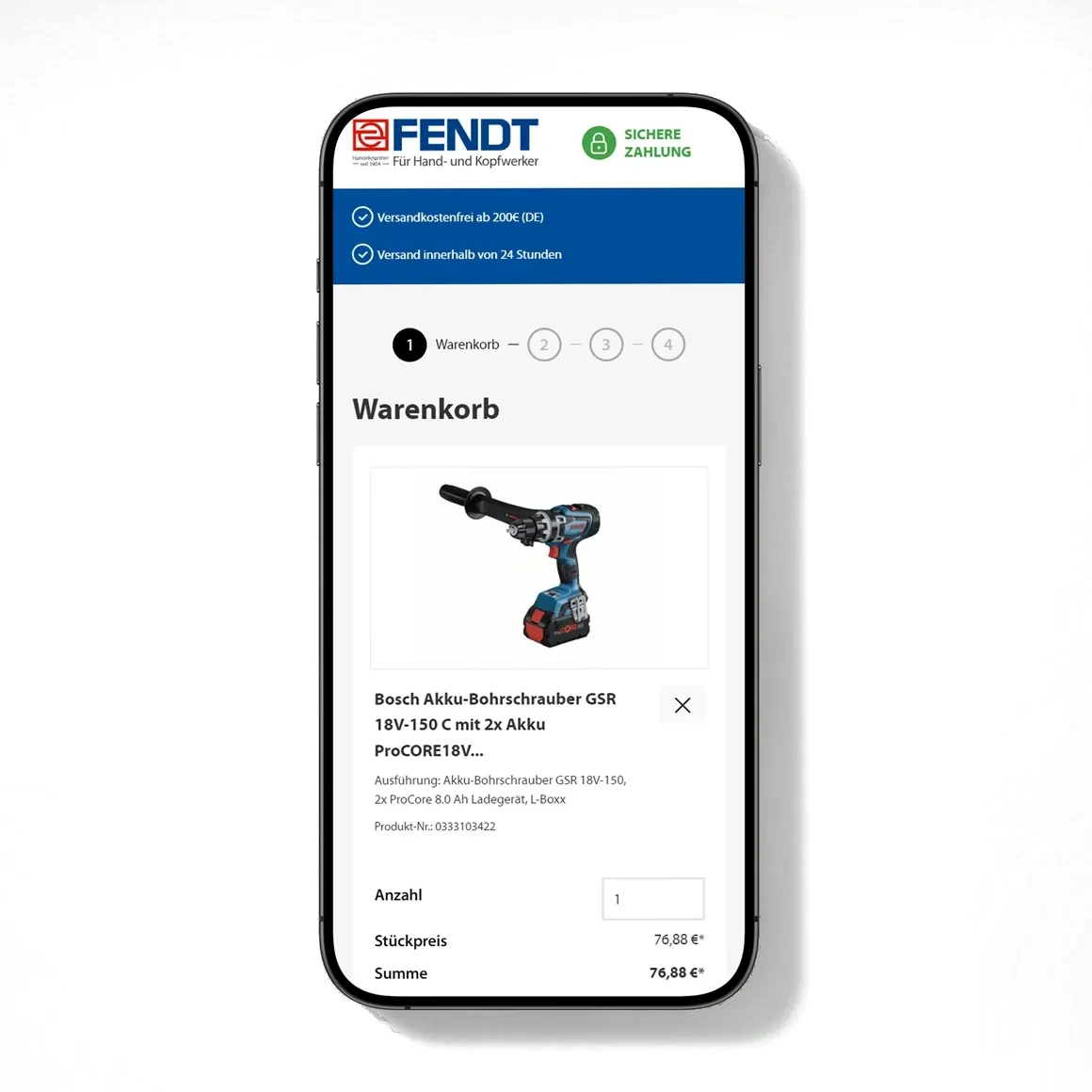 Ansicht 5 aus dem Onlineshop von Fendt Eisen-Shop