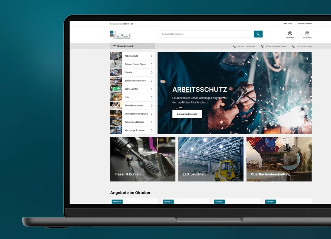 Ansicht 1 aus dem Onlineshop von Metallit
