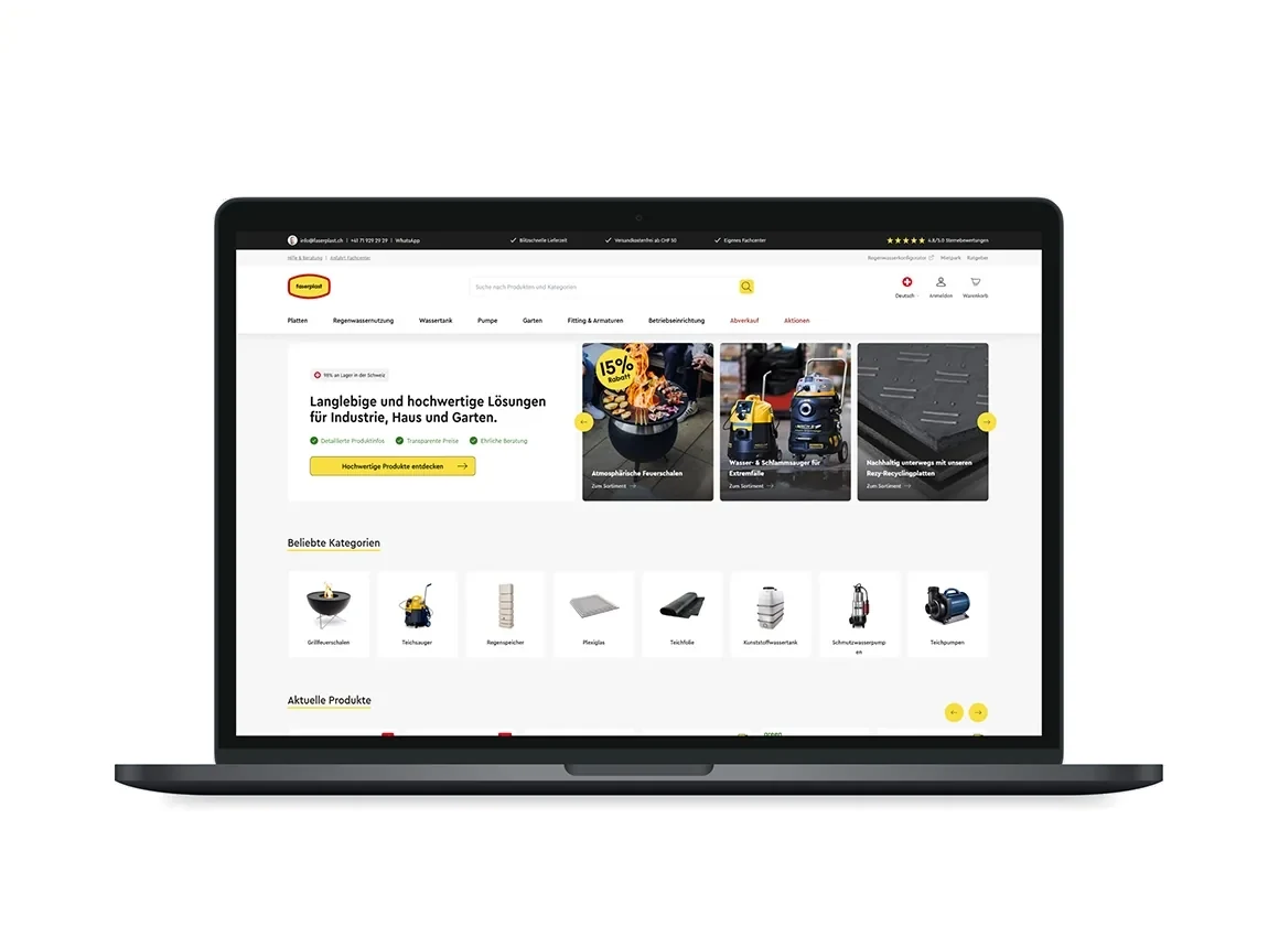 Ansicht 1 aus dem Onlineshop von Faserplast