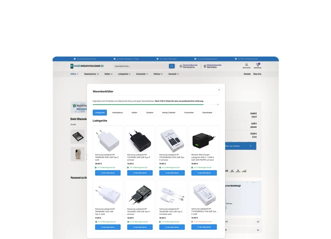 Ansicht 10 aus dem Onlineshop von Handyersatzteilshop