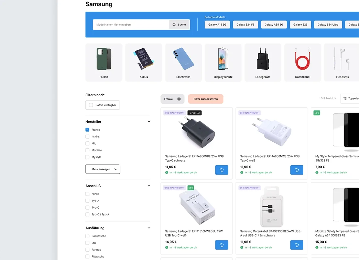 Ansicht 2 aus dem Onlineshop von Handyersatzteilshop