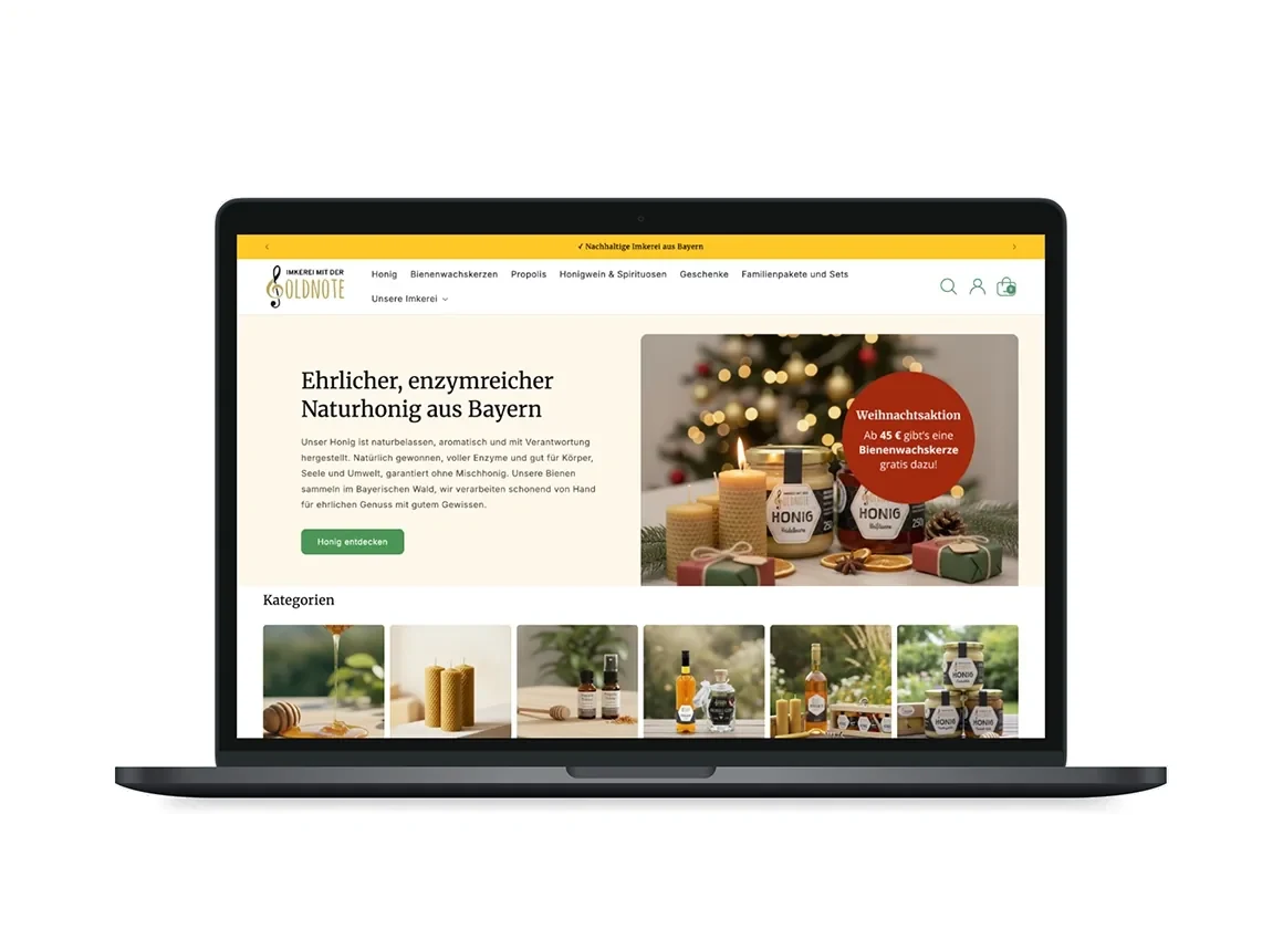 Ansicht 1 aus dem Onlineshop von Imkerei Goldnote