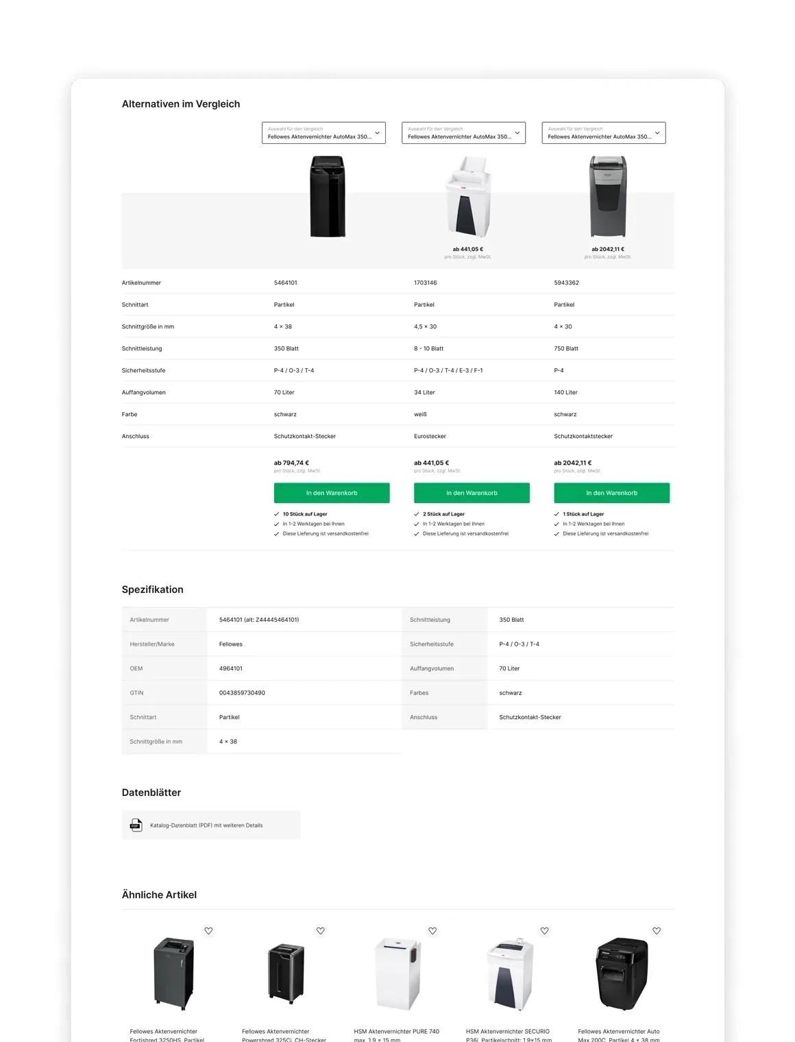 Ansicht 6 aus dem Onlineshop von OfficeB2B