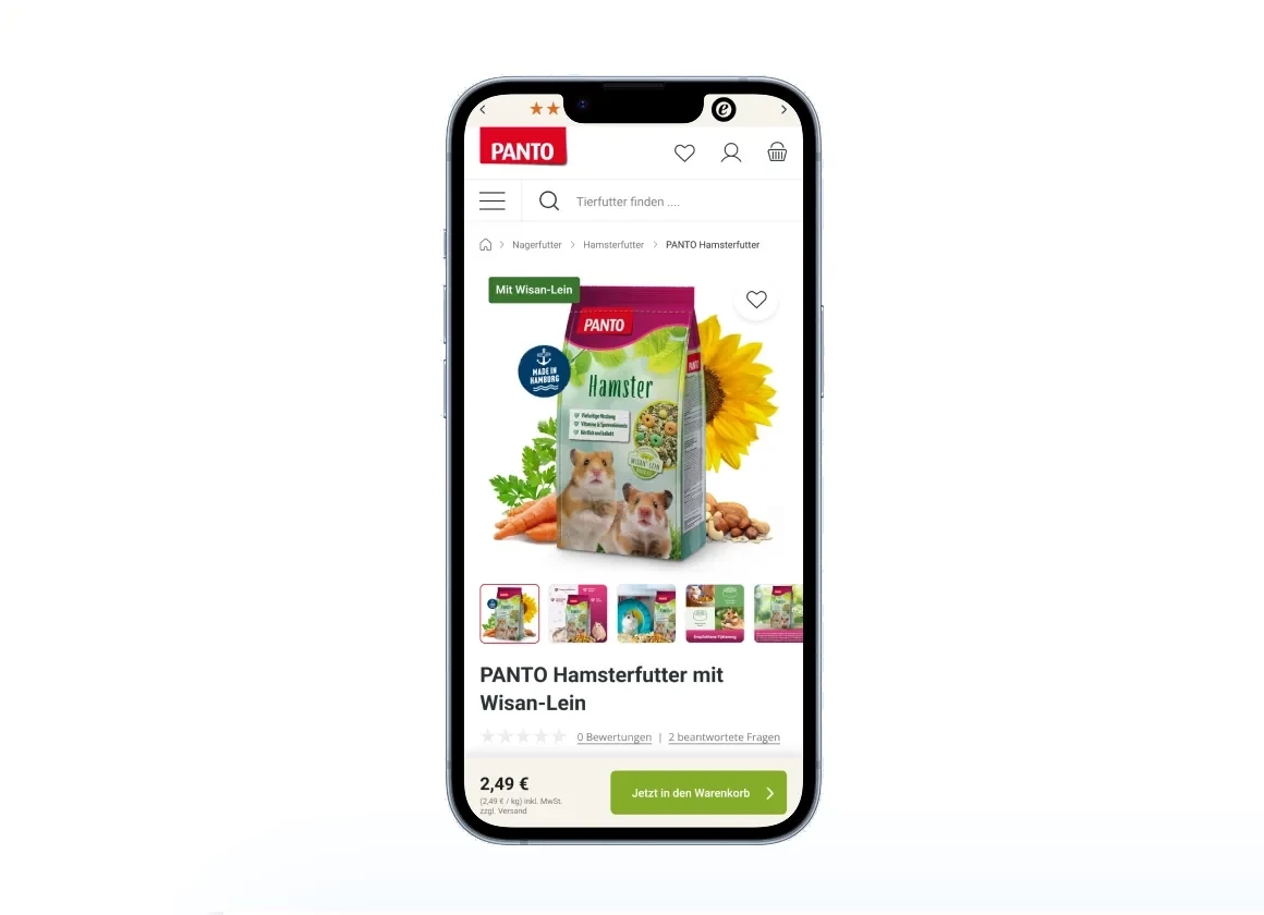Ansicht 7 aus dem Onlineshop von PANTO Heimtier