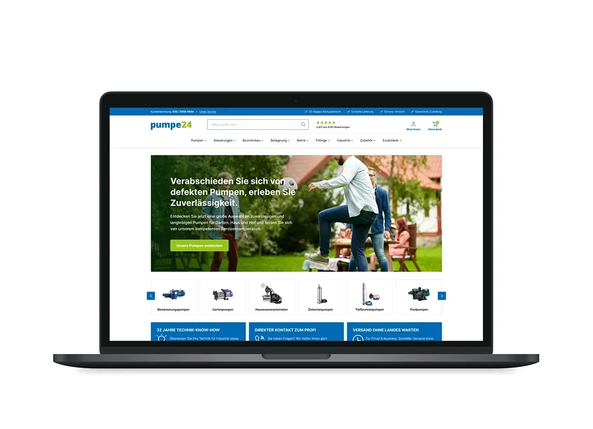 Ansicht 1 aus dem Onlineshop von Pumpe24