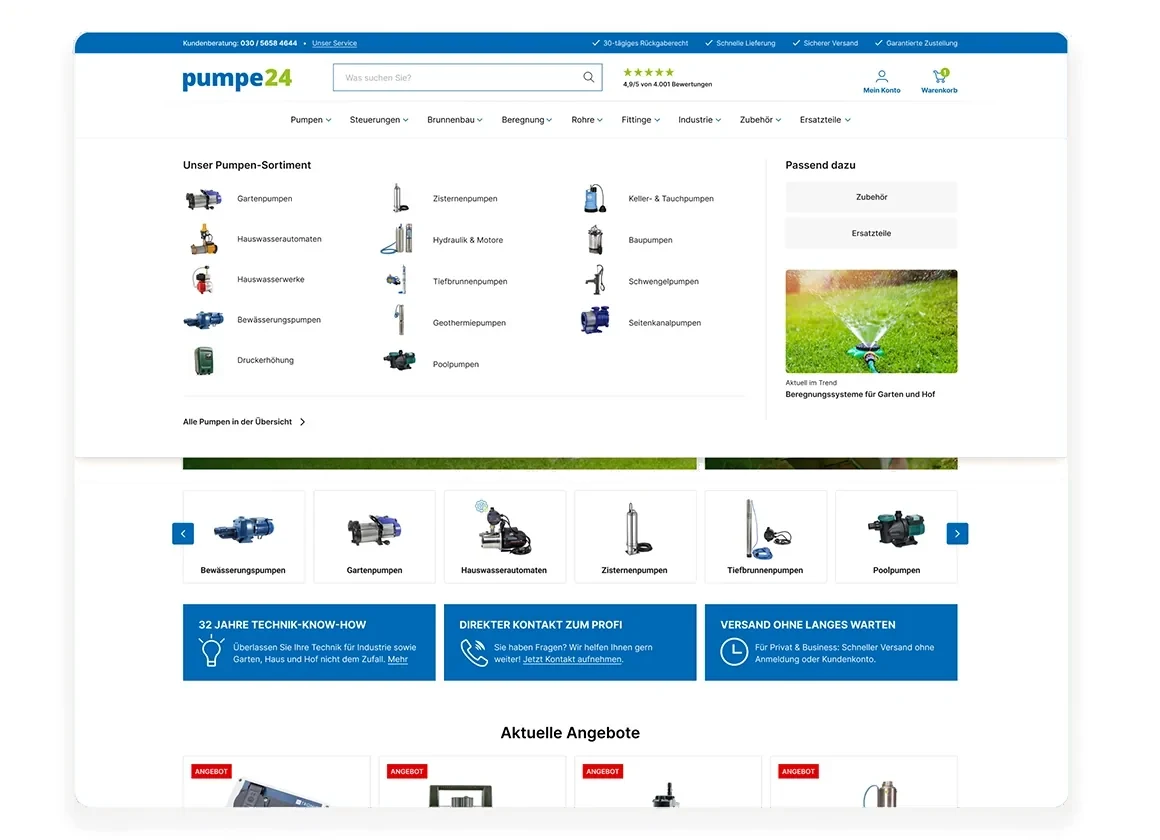 Ansicht 6 aus dem Onlineshop von Pumpe24