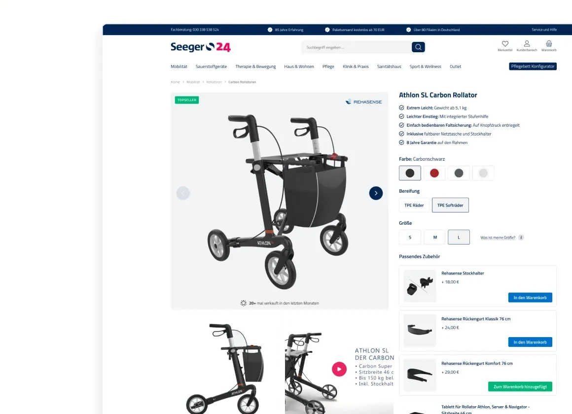 Ansicht 4 aus dem Onlineshop von Seeger Sanitätshaus