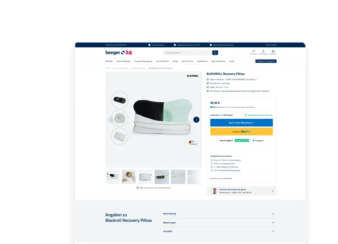 Ansicht 5 aus dem Onlineshop von Seeger Sanitätshaus