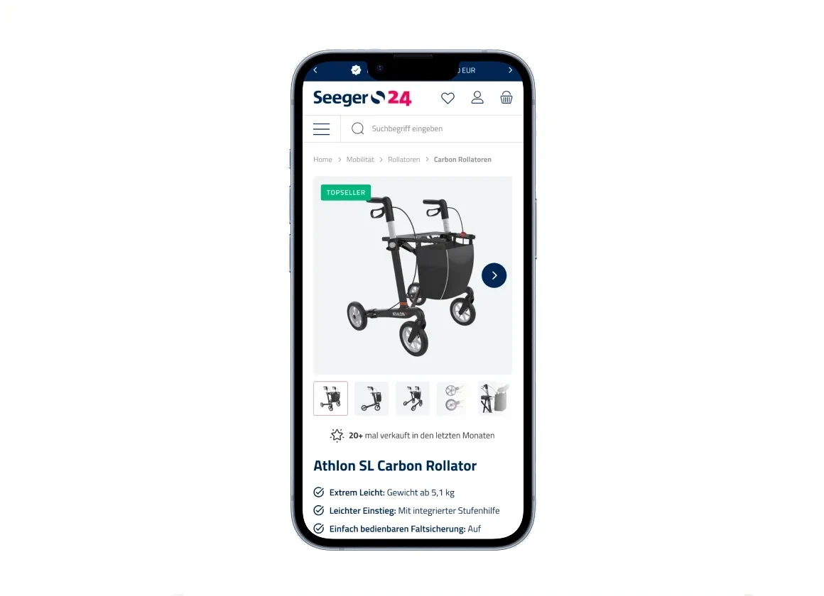Ansicht 7 aus dem Onlineshop von Seeger Sanitätshaus