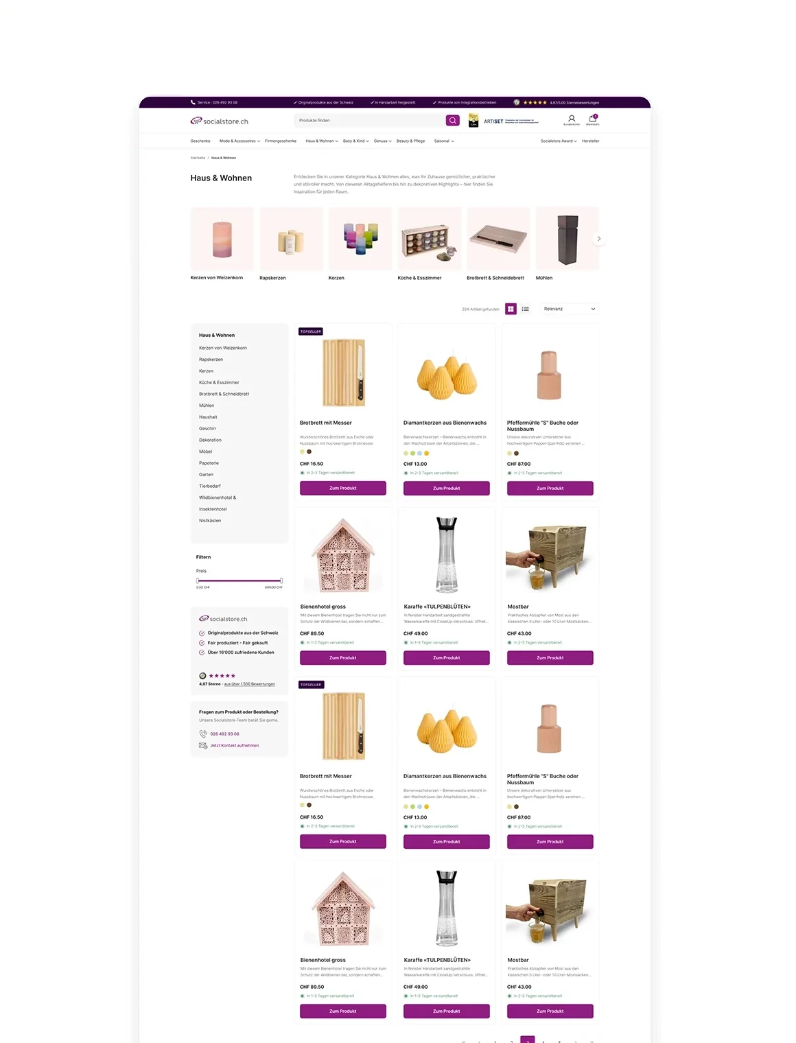 Ansicht 3 aus dem Onlineshop von Socialstore