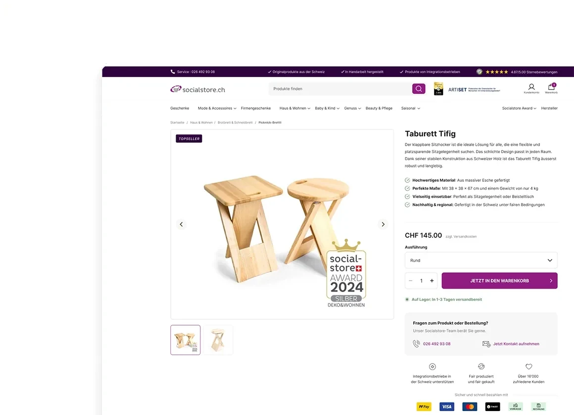 Ansicht 4 aus dem Onlineshop von Socialstore