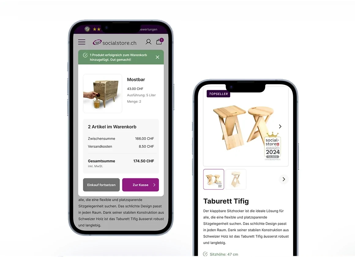 Ansicht 6 aus dem Onlineshop von Socialstore