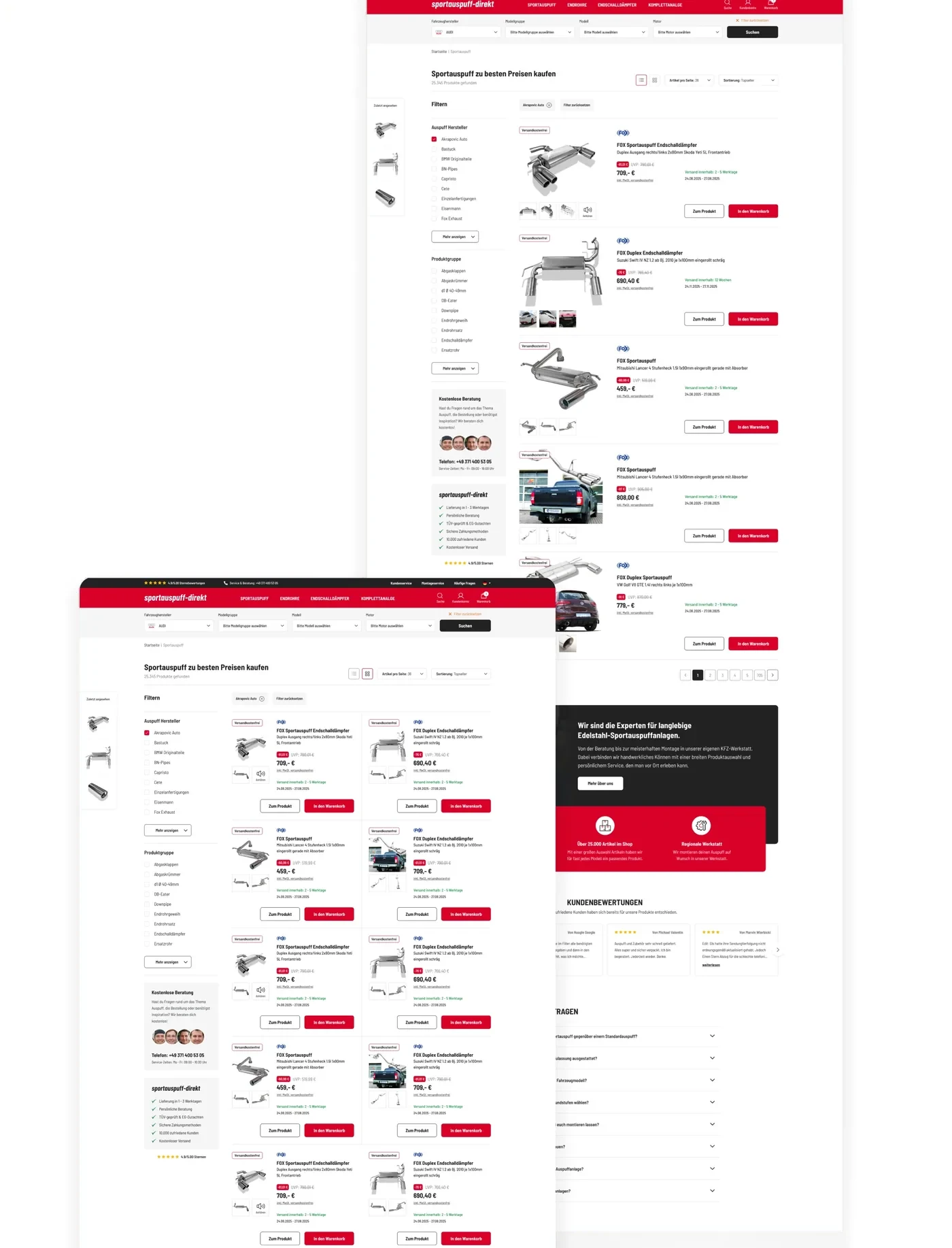 Ansicht 6 aus dem Onlineshop von Sportauspuff-Direkt