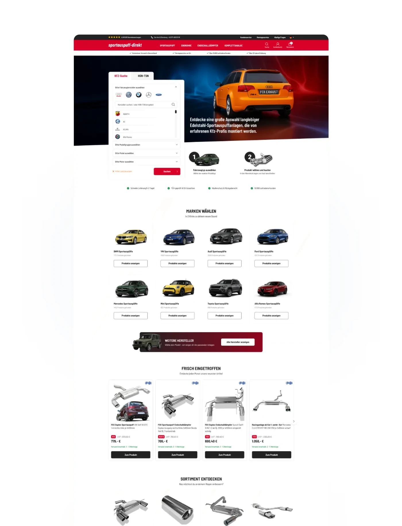 Ansicht 8 aus dem Onlineshop von Sportauspuff-Direkt