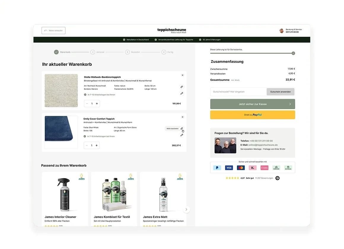 Ansicht 7 aus dem Onlineshop von Teppichscheune