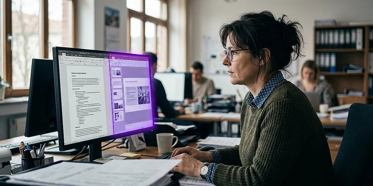 KI-Tool verwandelt Fachdokument in Schulungspräsentation