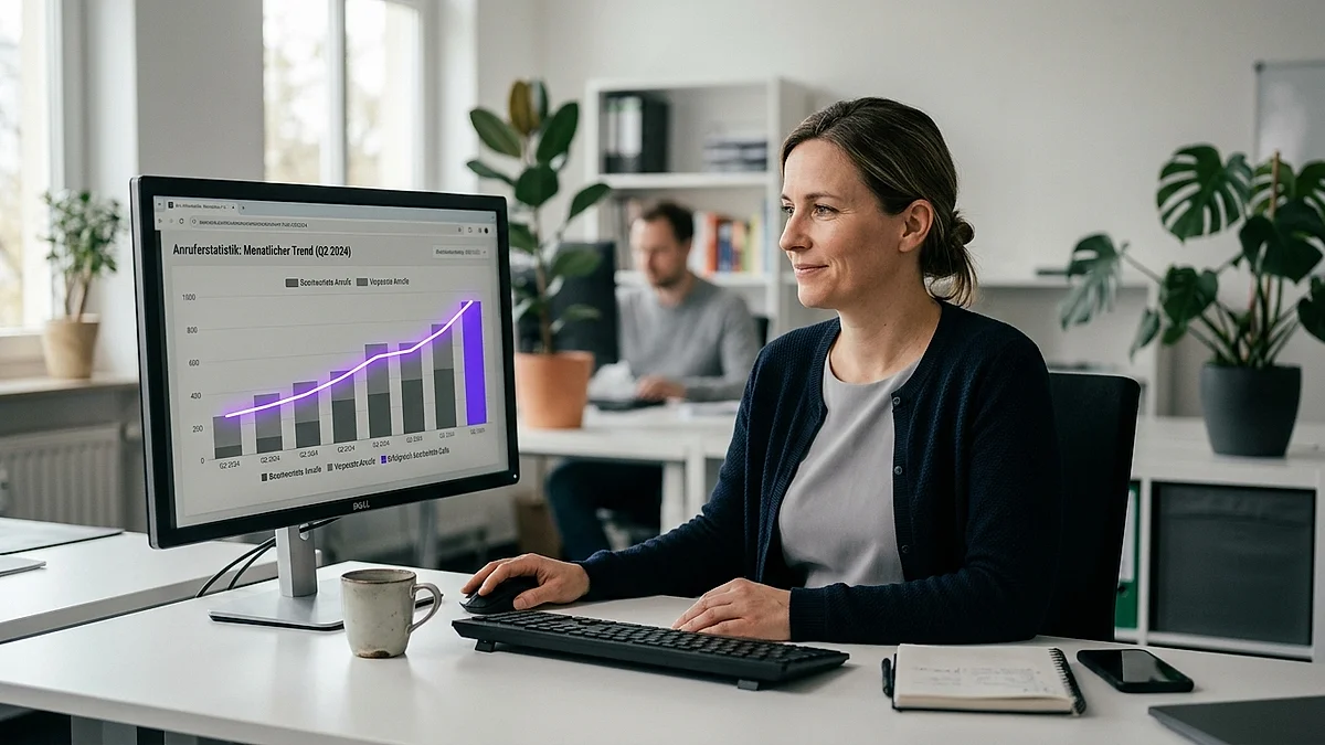 Statistiken zu verpassten Anrufen und Umsatzverlust bei kleinen Unternehmen